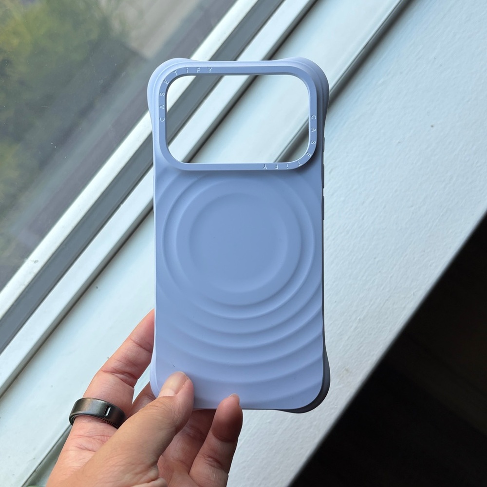 Casetify iPhone 17 Pro Ripple Case Periwinkle